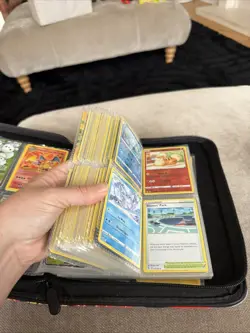 Pokemon Binder Collection With Cards - Image 2