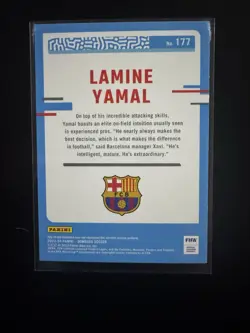 2023-24 Panini Donruss Fifa Lamine Yamal Rookie Card (RC) #177 - Image 2