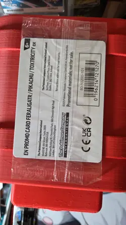 Pokemon EN Illustration Contest 2024 Sealed Set Feraligatr/Pikachu/Toxtricity - Image 2