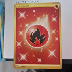 Fire Energy 284/264 - Gold Secret Rare - Fusion Strike - Pokemon TCG - NM - HOLO - Image 1