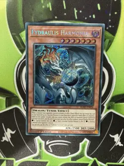 BLZD-EN024 Fydraulis Harmonia Secret Rare 1st Edition YuGiOh NM - Image 1