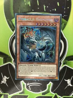 BLZD-EN024 Fydraulis Harmonia Secret Rare 1st Edition YuGiOh NM - Image 1