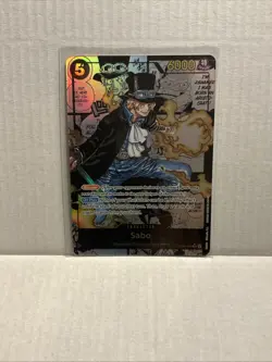 Sabo (Alternate Art) (Manga) OP04-083 Kingdoms of Intrigue Foil PRB - Image 3
