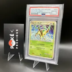 *Label Error* PSA 10 LEAFEON vs Metagross Expert Deck 004/015 E 2009 *Not Holo* - Image 1