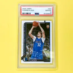 2025-26 Topps - Cooper Flagg #201 (RC) PSA 10 - Image 1