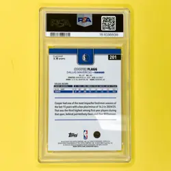 2025-26 Topps - Cooper Flagg #201 (RC) PSA 10 - Image 2