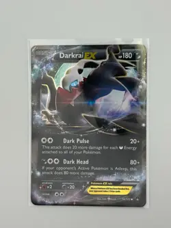 Darkrai EX 74/122 Holo EX Rare BREAKpoint Pokemon Near Mint - Image 1
