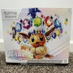 1 x Pokemon Prismatic Evolutions Elite Trainer Box (ETB) - Image 1