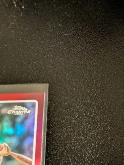2026 Topps Chrome Rookie Red White Blue Refractor Konnor Griffin RC Pirates #74 - Image 5