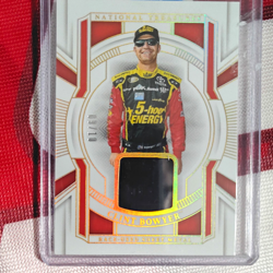 Panini 2025 National Treasures Clint Bowyer Race-Used Sheet Metal Gold /10 - Image 1