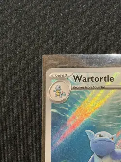 Pokemon TCG Wartortle 171/165 SV: Scarlet & Violet 151 IR Holo English - Image 5