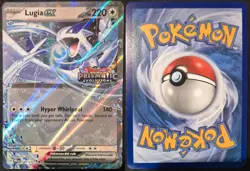 Lugia ex (Prismatic Evolutions Stamped) 082/131 Holo Pokemon LP - Image 1