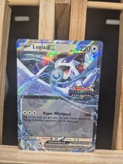 Pokemon Card Lugia ex Prismatic Evolutions STAMPED 082/131 Near Mint - Image 1
