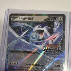 Pokemon TCG Lugia ex Prismatic Evolutions Stamped 082/131 Holo DR 220HP- NM - Image 3