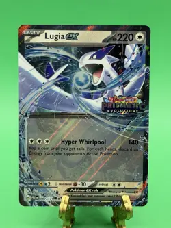 Lugia ex - 082/131 Prismatic Evolutions PROMO STAMPED Pokemon - NM/MINT - Image 1