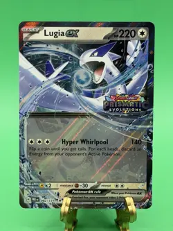 Lugia ex - 082/131 Prismatic Evolutions PROMO STAMPED Pokemon - NM/MINT - Image 3