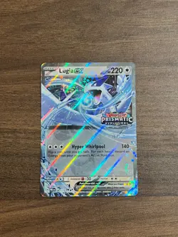 Pokemon Lugia ex Double Rare Prismatic Evolutions Holo 082/131 220 HP EX Stamped - Image 1