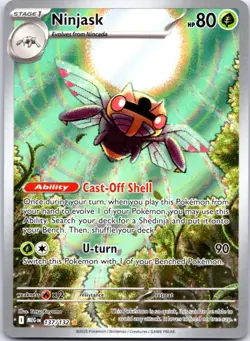 Ninjask 137/132 Illustration Rare Mega Evolution Pokemon Holo NM/M - Image 1
