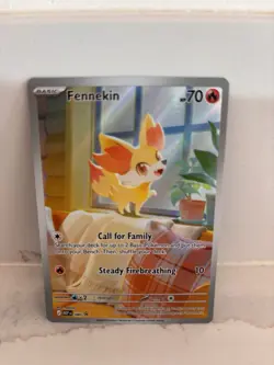 Pokemon TCG Fennekin MEP 080 Chaos Rising Elite Trainer Box ETB Promo-NM - Image 1