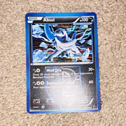 Pokemon TCG Absol 67/116 Team Plasma Holo Rare 100 HP English 2012 Basic - Image 1