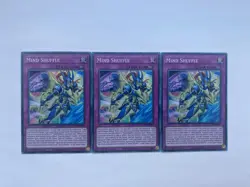 YuGiOh! Mind Shuffle x3 CORI-EN065 Super Rare 1st Edition - Image 1