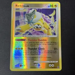 Raikou 16/132 Secret Wonders Holo - Pokemon Card LP - Image 1