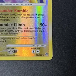 Raikou 16/132 Secret Wonders Holo - Pokemon Card LP - Image 3