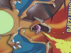 Pokemon Topps TV Animation #06 Charizard PC3 Clear Card - Image 3