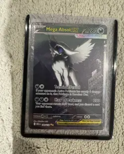 Pokemon TCG Mega Evolution Mega Absol EX 180/132 Ultra Rare Holo English - Image 1