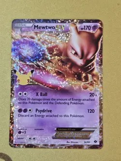 Mewtwo EX 54/99 Pokemon Celebrations Classic Collection MINT 2021 - Image 1
