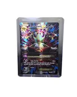 Pokemon M Alakazam EX 118/124 Fates Collide Full Art Ultra Rare Holo 2016 - Image 1
