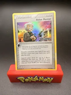 Holon Mentor 93/113 Delta Species Reverse Holo NM Pokemon Card TCG Stamped - Image 1