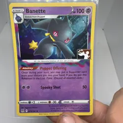 2023 POKEMON PLAY! POKEMON PRIZE PACK: SER 3 HOLO #073 BANETTE - Image 1