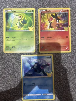 25th Anniversary Giant Pokemon Cards. - Image 1