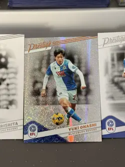 Panini Prestige EFL 2024-25 Blackburn Rovers 3-Card Lot Morishita Ohashi - Image 2
