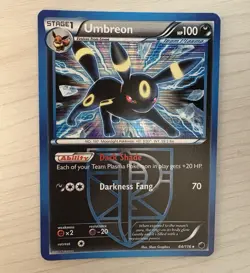 Pokemon TCG Umbreon Plasma Freeze 64/116 Holo Rare - Image 1