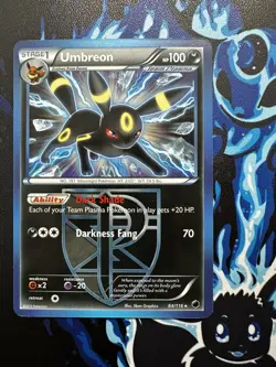 Umbreon 64/116 Plasma Freeze Non Holo Rare Card Pokemon TCG NM - Image 1