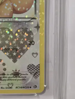Eevee RC14/RC25 Legendary Treasures ACE 9 Radiant Collection Holo Pokemon TCG - Image 3