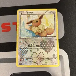 Pokemon Eevee TCG Holo Card RC14/RC25 Radiant Collection Legendary Treasures LP - Image 1