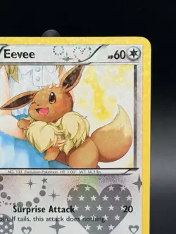 Pokemon Eevee TCG Holo Card RC14/RC25 Radiant Collection Legendary Treasures LP - Image 3