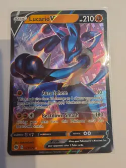Lucario V 27/73 Full Art Ultra Rare - 2020 Champions Path - Pokemon TCG - Image 1