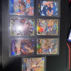Sabo OP07-118 SEC 500 Years in the Future English NM One Piece TCG. 7 cards - Image 1