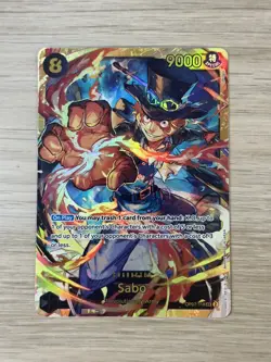 OP07-118 Sabo SEC Alternative Art One Piece TCG English Edition - Image 1