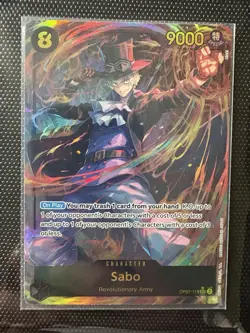 Sabo OP07-118 Alt Art SEC One Piece TCG English - Image 1