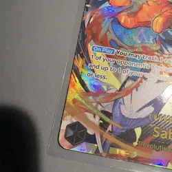 Sabo OP07-118 SEC One Piece Card Game TCG English NM Condition - Image 3