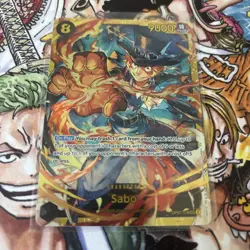 Sabo OP07-118 (SEC) One Piece Card Game NM English - Image 1