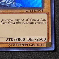 Yu-Gi-Oh Blue-Eyes White Dragon CT13-EN008 Ultra Rare Limited Edition NM - Image 4