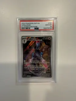 Pokemon TCG 2024 Ceruledge 197/191 Surging Sparks Holo PSA 10 IR EN - Image 1