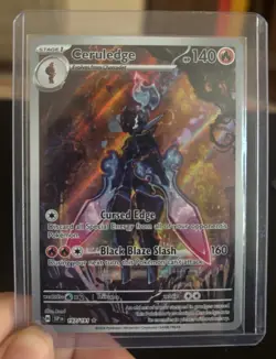 Pokemon TCG Surging Sparks Ceruledge 197/191 Illustration Rare Holo - Image 1