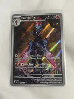 Pokemon TCG Ceruledge 197/191 Illustration Rare Surging Sparks - Image 1
